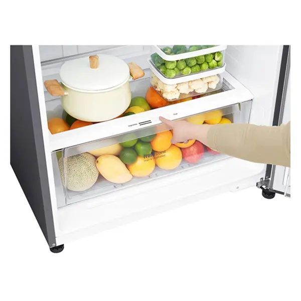 کشو ی Fresh Zone با قابلیت Fresh Balancer یخچال فریزر ال جی مدل GN-F782HFHL رنگ نقره ای