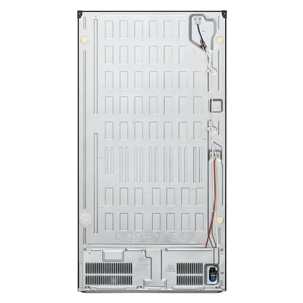 یخچال فریزر فرنچ چهار درب  ازمدل GR-X39FFLRL رنگ نقره ای نمای پشت