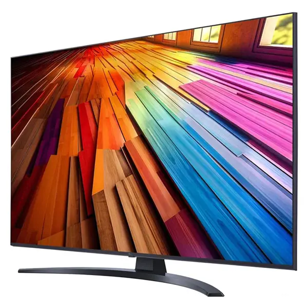  تلویزیون ال جی 86UT8000 محصول 2024 از نمای کنار