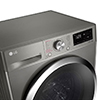 پنل کنترلی ماشین لباسشویی ال جی F4R3TYGCP رنگ نقره ای پلاتینیومیاز نمای کنار