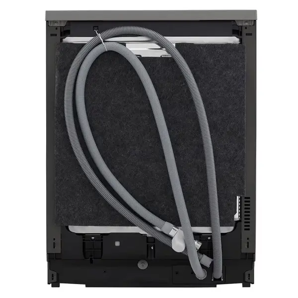 ماشین ظرفشویی ال جی مدل DFC335HD رنگ دودی از نمای پشت