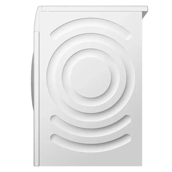 ماشین لباسشویی بوش WGB256A90 رنگ سفید از نمای بغل