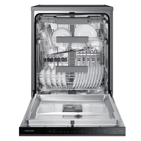 طراحی محفظه داخلی ماشین ظرفشویی سامسونگ DW60A8050FG رنگ دودی