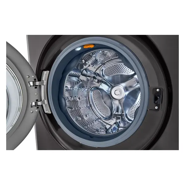 دیگ شستشوی ماشین لباسشویی و خشک کن ال جی WK2116BST رنگ دودی