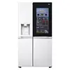 یخچال فریزر ساید بای ساید دو درب ال جی مدل GCX-287TVW از نمای جلو