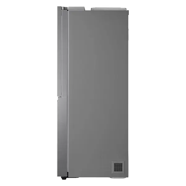 یخچال فریزر دو درب ال جی GC-J257SMSV از نمای بغلی