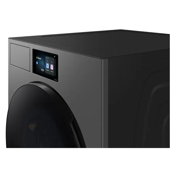 صفحه نمایش  LCD ماشین لباسشویی و خشک کن سامسونگ WD90F22BCS رنگ خاکستری تیره