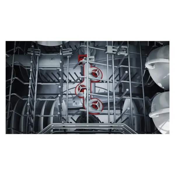 ماشین ظرفشویی هوشمند بوش SMS8ZDI86Q رنگ نقره ای مجهز به تکنولوژی JetWash