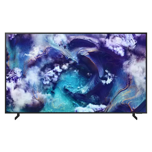 تلویزیون سامسونگ 75QN900F در حالت پایه های ساندبار