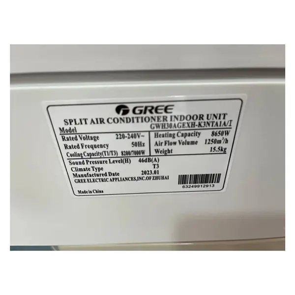 پنل داخلی کولر گازی گری GWH30AGEXH با ظرفیت 30000