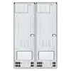  یخچال فریزر دوقلو ال جی مدل GC-B511EADM و GC-B514EAFM رنگ دودی از پشت
