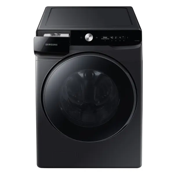 ماشین لباسشویی و خشک کن سامسونگ WD16T6500GV رنگ مشکی از نمای بالا