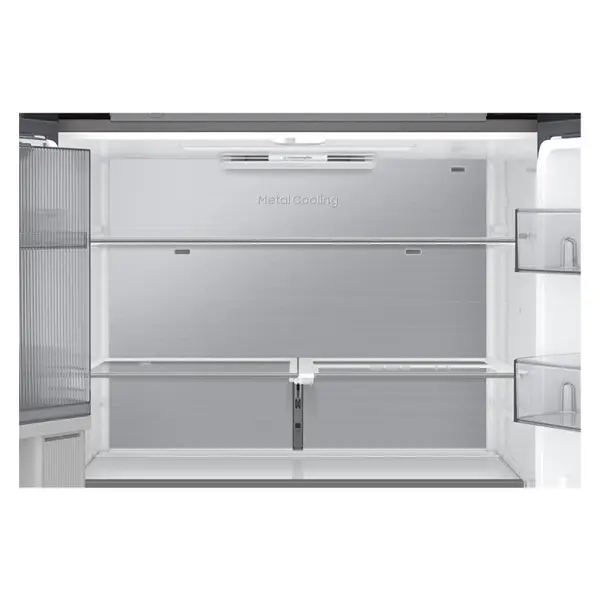 یخچال فریزر فرنچ چهار درب سامسونگ RF65DB975E22 صفحه فلزی مخصوص metal cooling 