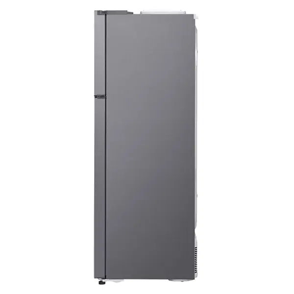 یخچال فریزر بالا پایین ال جی مدل GN-F782HFHL رنگ نقره ای نمای بغل