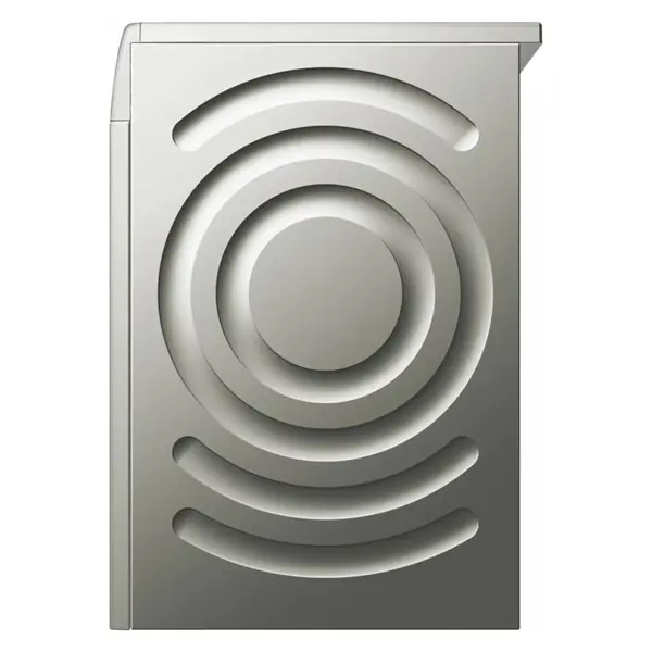  ماشین لباسشویی بوش WGA2440XME رنگ نقره ای از نمای بغل