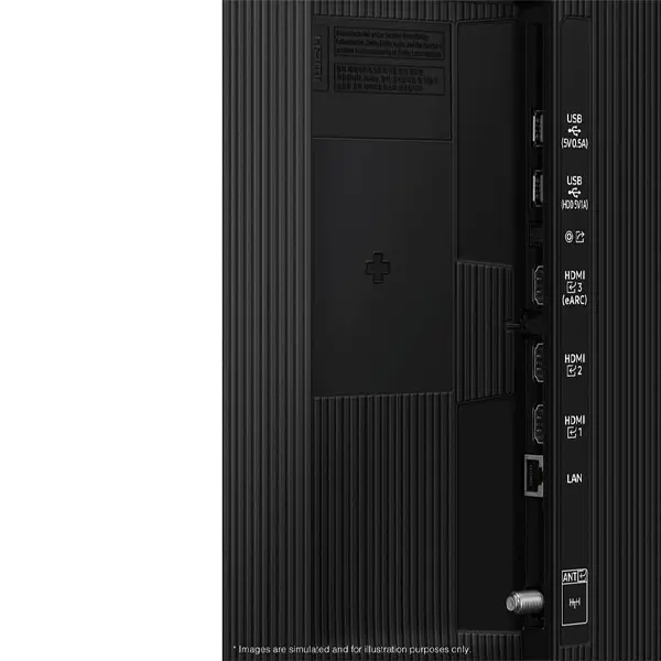 تلویزیون سامسونگ 75Q8F از پورت و ورودی ها