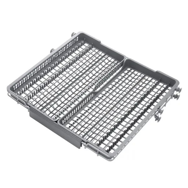 ماشین ظرفشویی سامسونگ DW60A8050FG رنگ دودی با سبد قاشق و چنگال قابل تنظیم