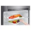 یخچال فریزر بالا پایین ال جی مدل GN-F782HFHL رنگ نقره ای نمای از کشو ی Fresh O Zone
