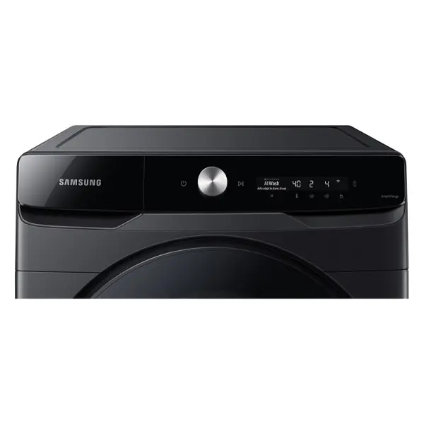 نمای پنل ماشین لباسشویی و خشک کن سامسونگ WD16T6500GV رنگ مشکی 