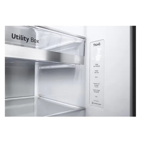 پنل کنترلی یخچال فریزر ال جی مدل GC-X257CSES رنگ نقره‌ای 