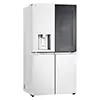 یخچال فریزر فرنچ چهار درب ال جی مدل GR-X33FFQRL رنگ سفید از نمای کنار