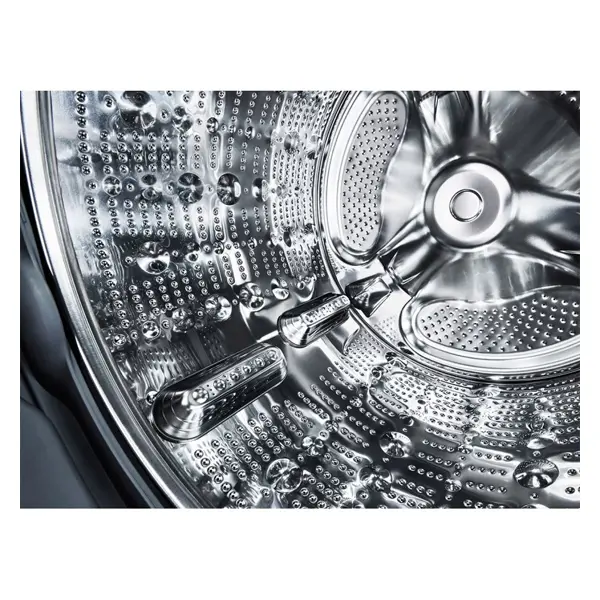 دیگ شستشوی بزرگ ماشین لباسشویی و خشک کن ال جی WK2116BST رنگ دودی