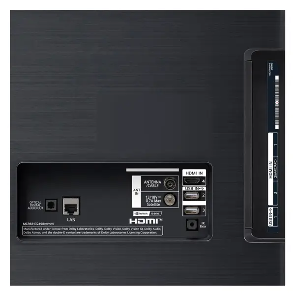 پورت های ورودی خروجی تلویزیون ال جی 55CS