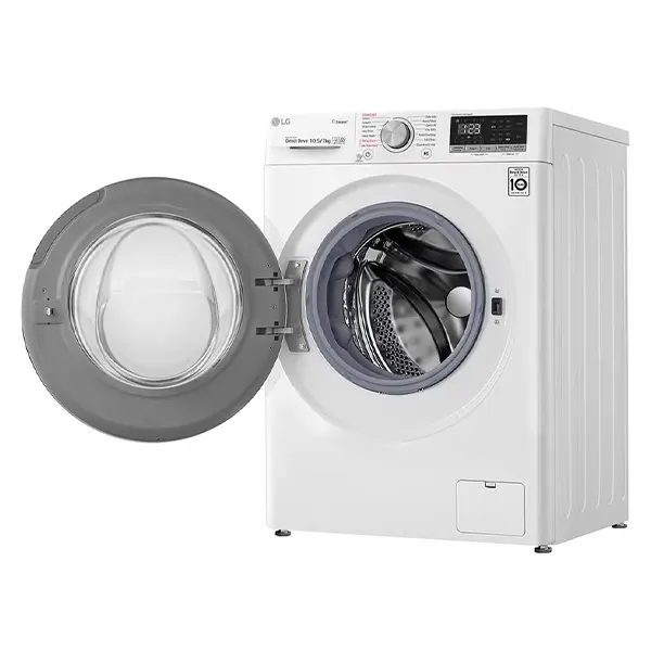 ماشین لباسشویی 10.5کیلویی ال جی F4V5RGP0W رنگ سفید 