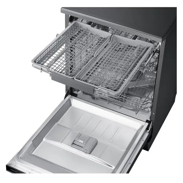 ماشین ظرفشویی سامسونگ DW60A8050FG رنگ دودی  از نمای بالا