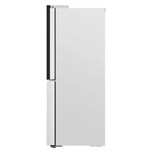 یخچال فریزر فرنچ چهار درب ال جی مدل GR-X33FFQRL رنگ سفید از نمای بغل