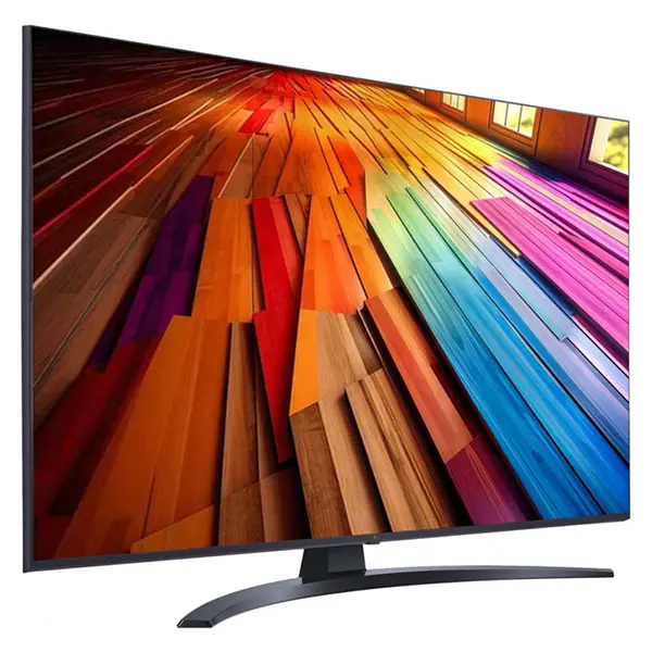  تلویزیون ال جی 86UT8000 محصول 2024 از نمای کنار