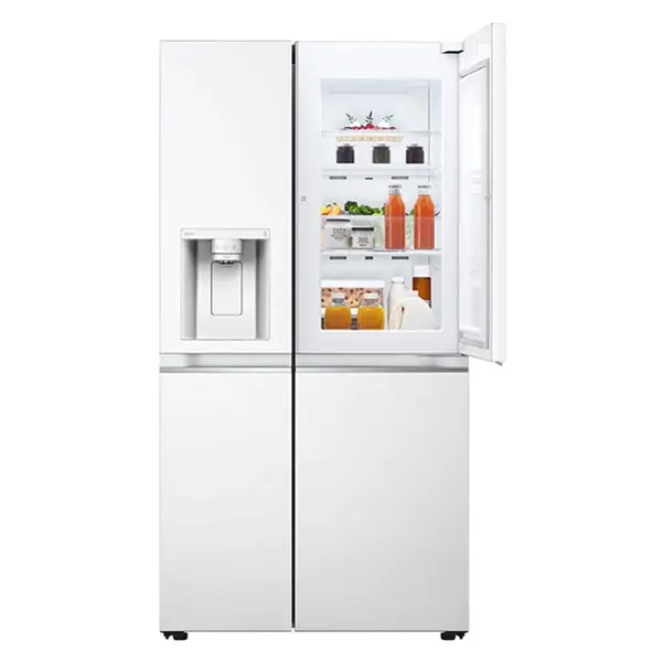 یخچال فریزر دو درب ال جی GC-J257SQSV از نمای جلو