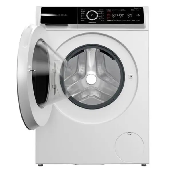 ماشین لباسشویی بوش مدل WGB24400ME رنگ سفید با درب باز