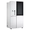 یخچال فریزر ساید بای ساید دو درب ال جی مدل GCX-287TVW از نمای کنار