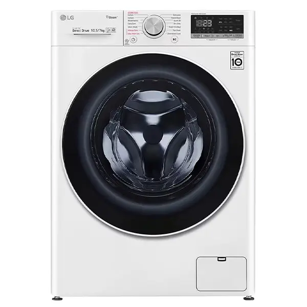  ماشین لباسشویی و خشک کن ال جی F4V5RGP0W